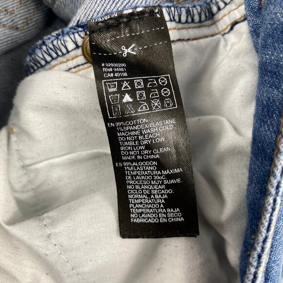 Forever 21 Distressed Jeans Low Rise Skinny Blue Life in Progress Womens Sz 25 - Picture 11 of 13